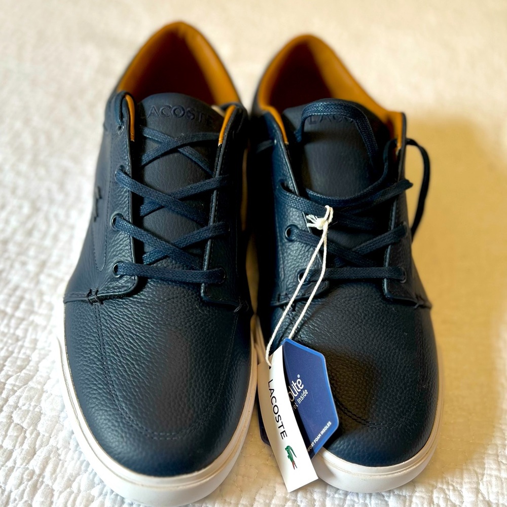 Lacoste leather shoes Bayliss Vulc prm us
Size:10.5